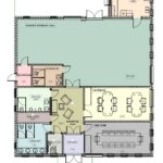 Lagley Meadow Hall, Berkhamsted layout