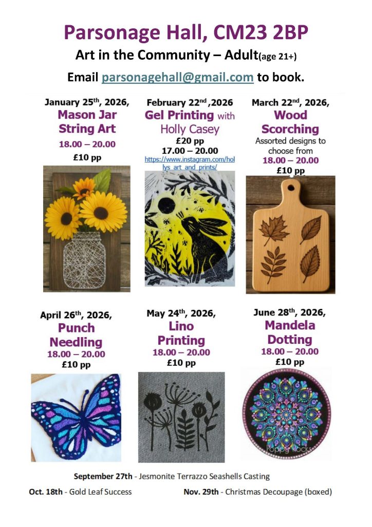 Parsonage Hall, Bishop's Stortford